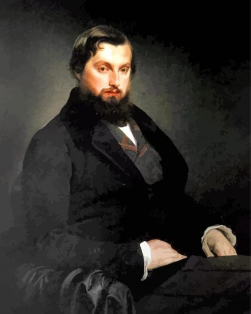 Portrait Of Gian Giacomo Poldi Pezzoli paint by numbers