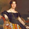 The Portrait Of Madame Jacques Louis Leblanc paint by numbers