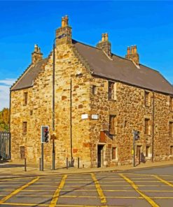 Provand's Lordship Museum paint by numbers