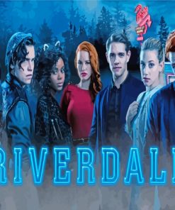Riverdale Characters Poster paint by numbers