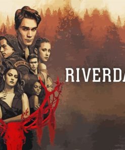 Riverdale Serie Poster paint by numbers