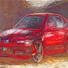 Seat Leon Car Art paint by numbers