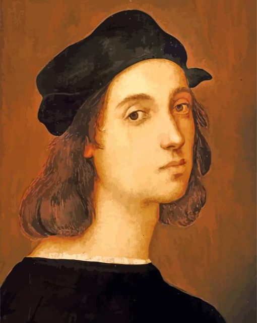 Self Portrait By Raphael paint by numbers