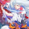 Sesshomaru Character Anime paint by numbers