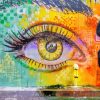 Street Graffiti Eye Art paint by numbers