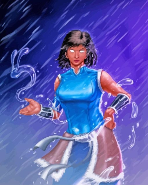 The Legend Of Korra Character paint by numbers