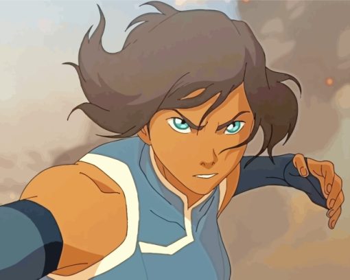 The Legend Of Korra Anime paint by numbers