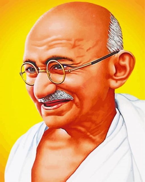 The Relevance Of Mahatma paint by numbers