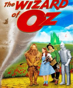 The Wizard Of OZ Poster paint by numbers