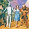 Characters Of The Wizard Of OZ paint by numbers