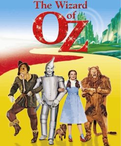 The Wizard Of OZ Movie paint by numbers