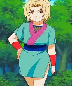 The Japanese Character Tsunade paint by numbers