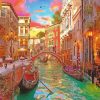 Aesthetic Canal In Venice paint by numbers