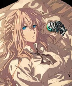 Violet Evergarden Manga Anime paint by numberes