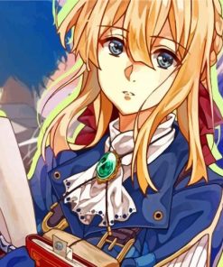 Violet Evergarden Character paint by numbers