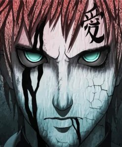 Anime Character Gaara paint by numbers