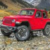 Jeep Wrangler Rubicon Car paint by numbers