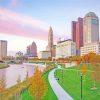 Bicentennial Park Ohio paint by numbers