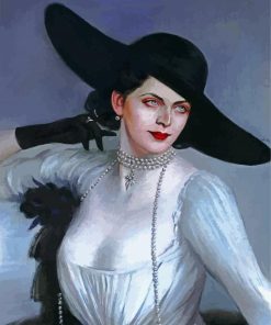 Classy Vintage Vampire paint by numbers