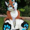 Cute Fursuit Animal paint by numbers
