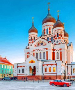 Alexander Nevsky Cathedral paint by numbers