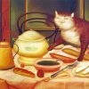 Fernando Botero Still Life With Green Soup paint by numbers