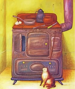 Fernando Botero The Cuisine paint by numbers