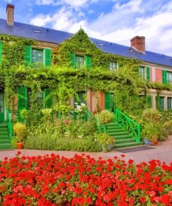 Giverny House Of Monet paint by numbers