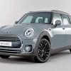 Cool Grey Mini Cooper Car paint by numbers