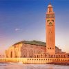 Aesthetic Hassan II Mosque Casablanca paint by numbers