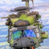 Military Helicopter paint by numbers