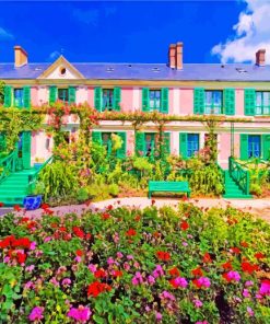 House Of Monet Giverny paint by numbers
