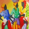 Black Jamaicans Ladies paint by numbers