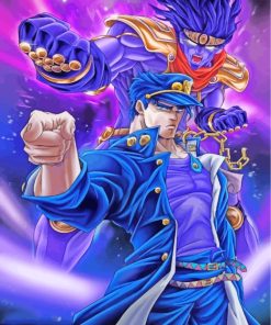 Jojo Bizzare Adventure Characters paint by numbers