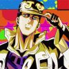 The Japanese Character Jotaro Kujo paint by numbers