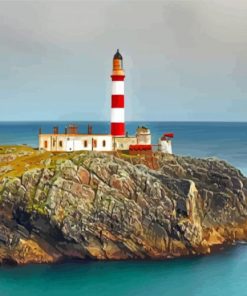 Lighthouse Hebrides paint by numbers