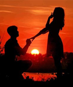 Proposal Silhouette paint by numbers