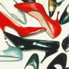 Shoes Andy Warhol paint by numbers
