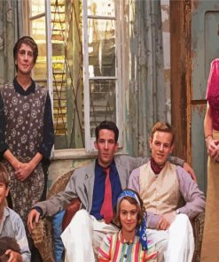 The Durrells Characters paint by numbers