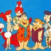 The Flintstones Cartoons paint by numbers