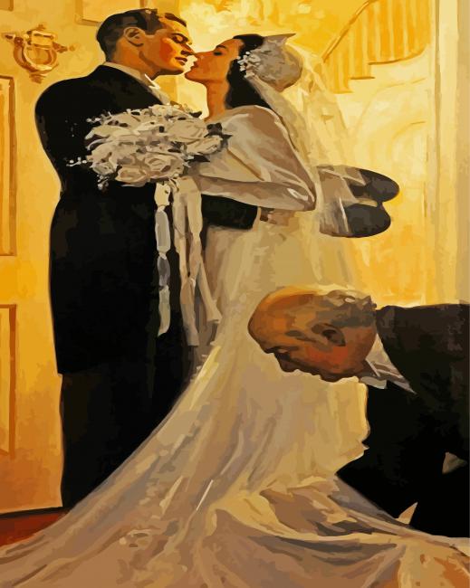 The Wedding paint by numbers