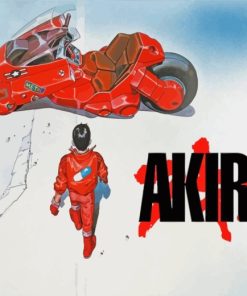 Akira Character paint by numbers