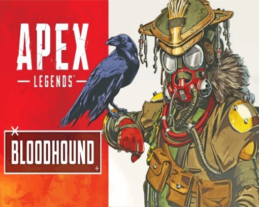 Bloodhound Apex Legends paint by numbers