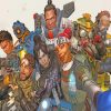 Apex Legends Characters paint by numbers