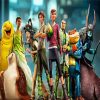 Epic Animated Movie paint by numbers