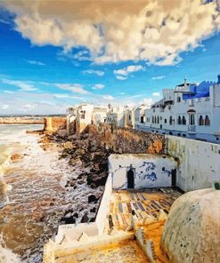 Asilah City Buildings paint by numbers