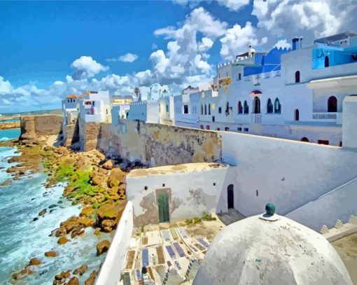 The Beautiful City Asilah paint by numbers