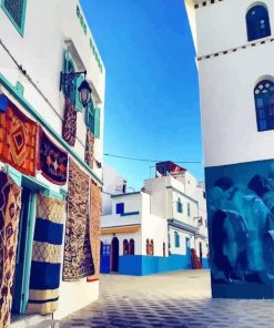 Asilah Morocco paint by numbers