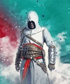 Altaïr Ibn La Ahad Character paint by numbers