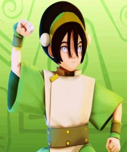 Toph Beifong Character paint by numbers